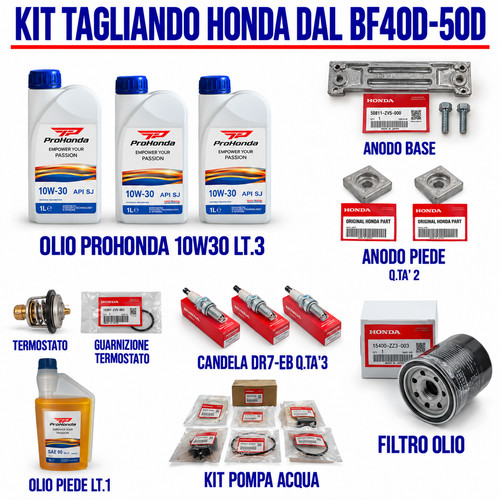 Kit manutenzione tagliando - kit,
