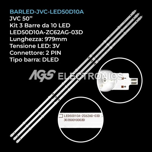 Kit barre strip - 10, tv