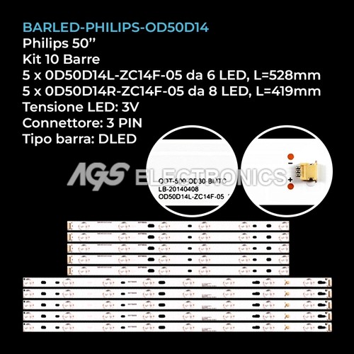 Kit barre strip - kit, tv
